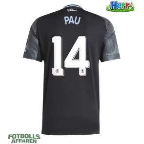 Aston Villa Pau Torres #14 Bortatröja 2025-26 Kortärmad